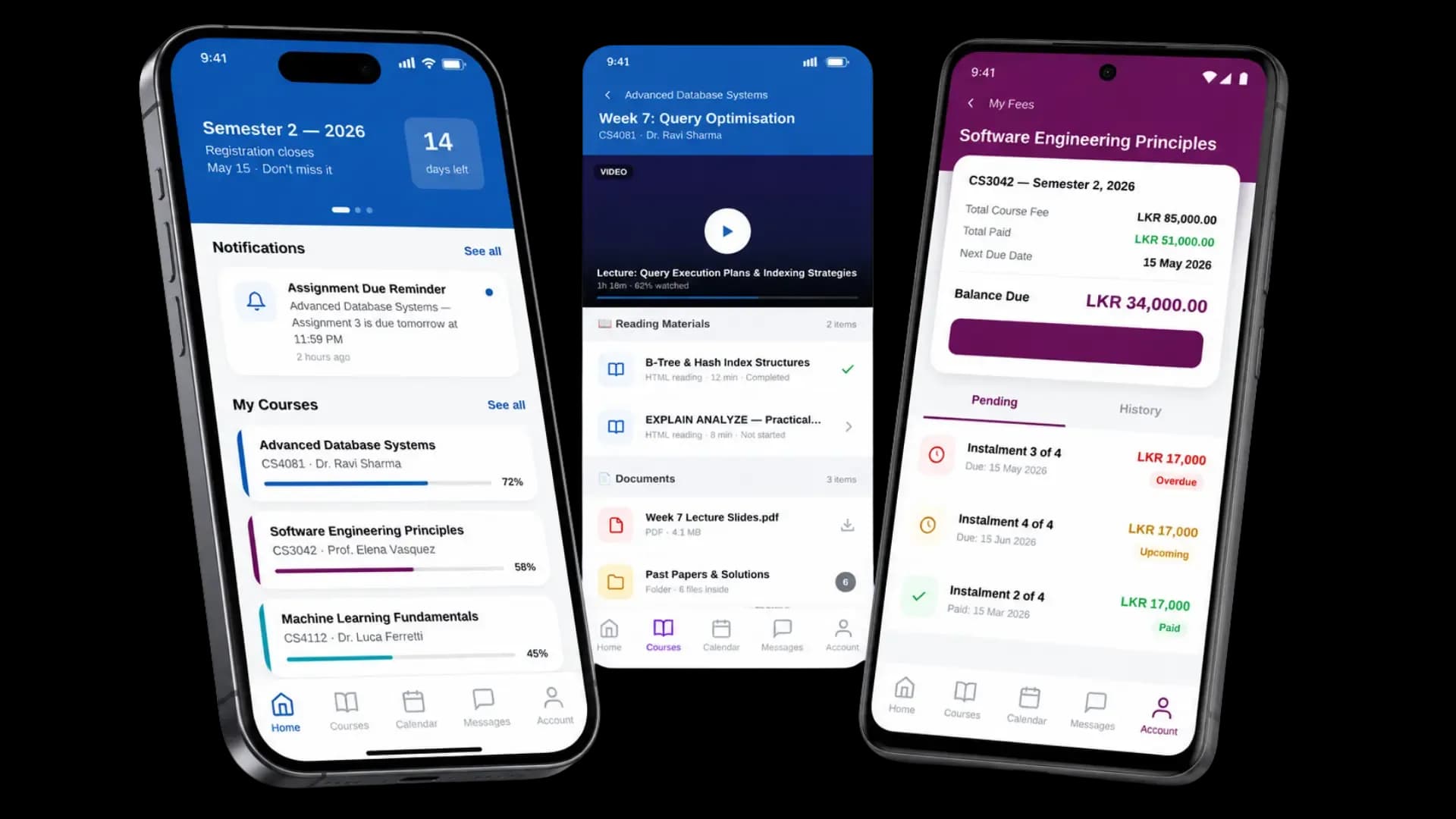 Pulse software dashboard preview